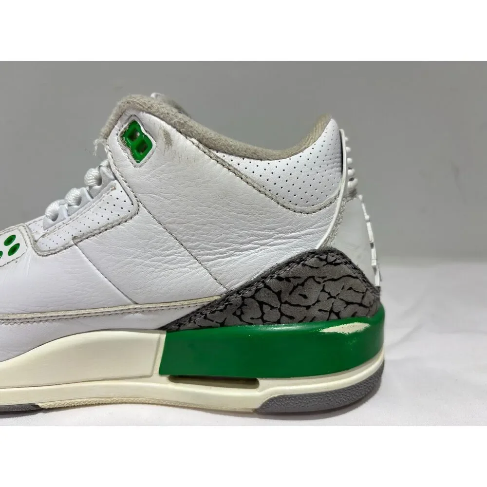Air Jordan 3 Pine Green Sneakers  Size 8